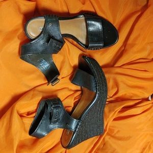 UGG Leather Wedges